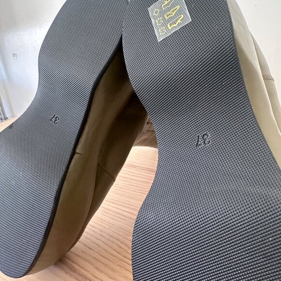 Nicole Saldana Handmade Women's Khaki Mia Boot, Size 37 (7) $640 - Picture 9 of 12